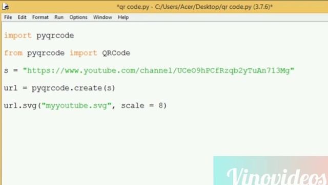 Python QR code generator смотреть онлайн