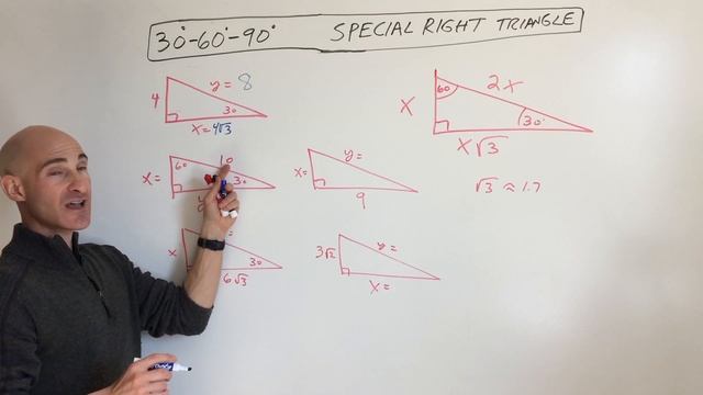 30-60-90 Special Right Triangles смотреть онлайн