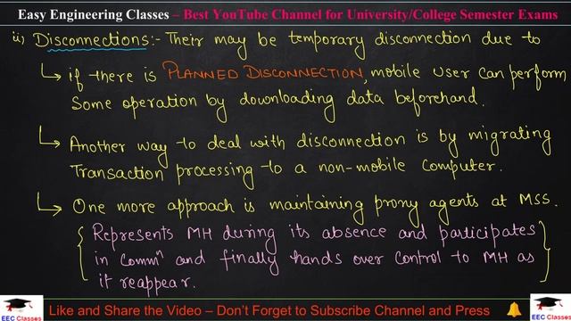 L23: Transaction Processing , Environments, Issue in Mobile Environment | Mobile Computing Lectures
