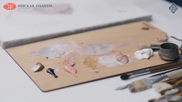 Обзор масляной краски - Охра терракотовая из линейки «Мастер Класс» смотреть онлайн