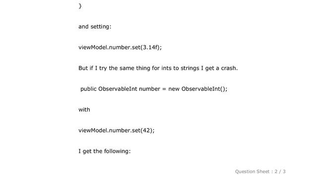Android : Android Data Binding @BindingConversion failure for int to string смотреть онлайн
