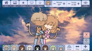 туториали на позы для пары в гача лайф или в гача клуб