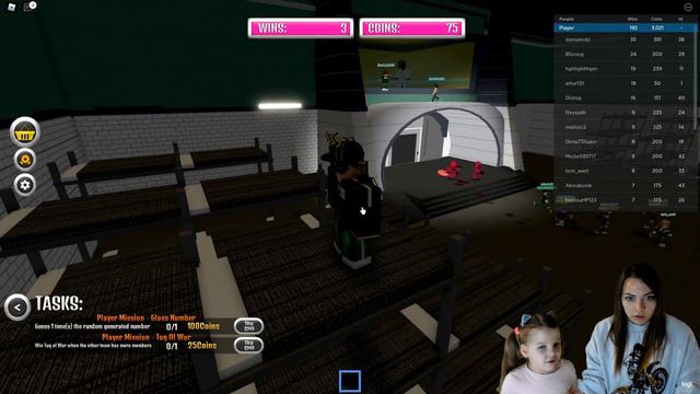 Игра в кальмара роблокс, ну оооочень интересно!!!Squid Game X [MISSIONS!]