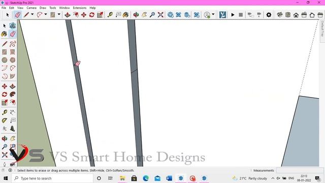 How to Design CASA Model House In SketchUP | Complete tutorial смотреть онлайн