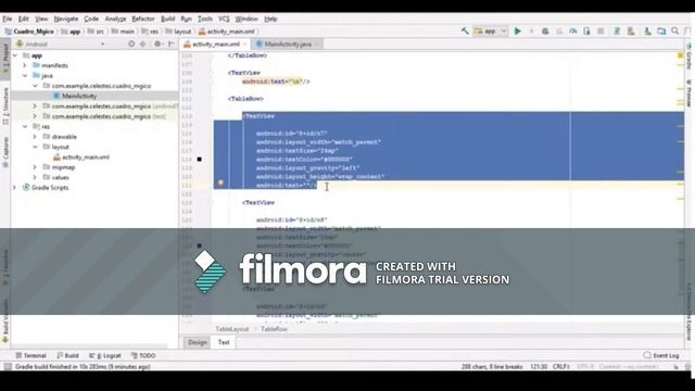 Cuadro magico-Android studio смотреть онлайн