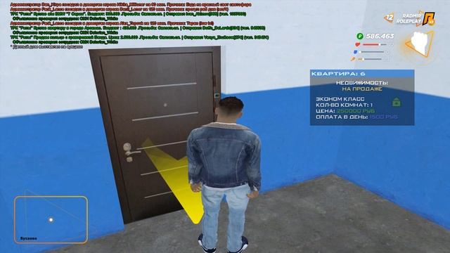 МЕНЯЕМ ВНЕШНИЙ ВИД И ПОКУПКА КВАРТИРЫ - НОВАЯ ЖИЗНЬ НА РАДМИРЕ ( RADMIR RP # 1 ) смотреть онлайн