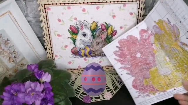 Жар-птица "Пушистые друзья"/вышивка крестом смотреть онлайн