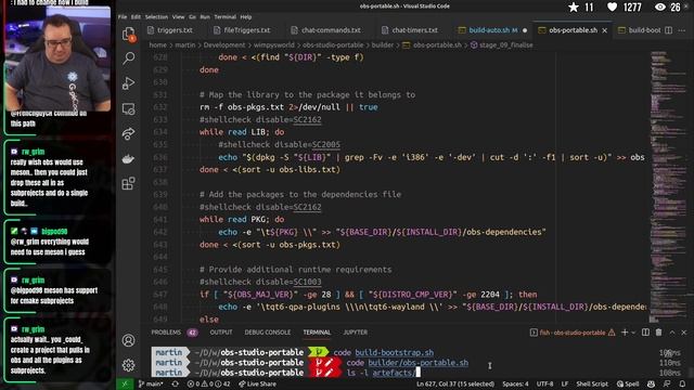 Building ? OBS Studio Portable for Ubuntu ? смотреть онлайн