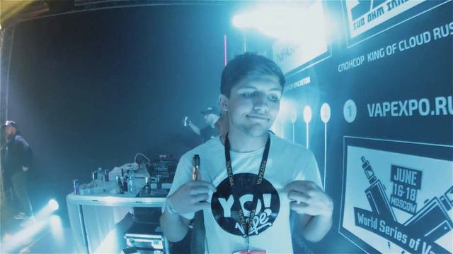 VAPEXPO MOSCOW 2017 - DAY 2 ( YOVAPE CREW 18650) смотреть онлайн