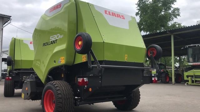 Рулонные пресс-подборщики CLAAS | ROLLANT 520 RC / 520 RF