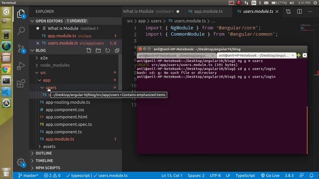 Angular 10 Hindi tutorial #7 Module смотреть онлайн
