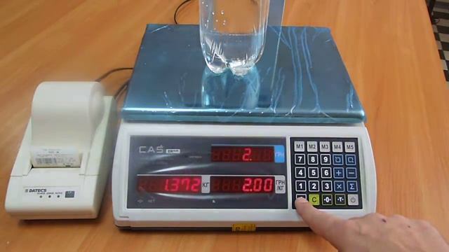 Чекопечатающие весы смотреть онлайн