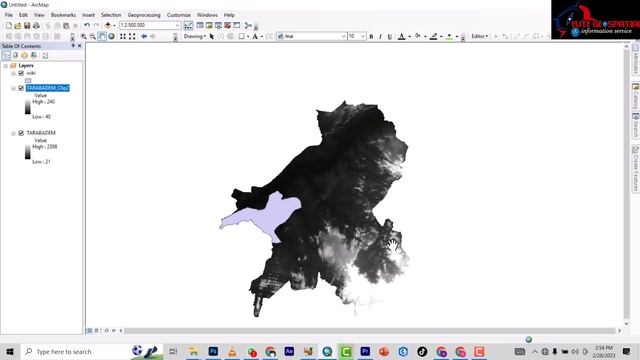 GIS BASICS : how to clip (raster) data on arcmap 10.8 #autocad #viral #tutorial #arcgistutorial смотреть онлайн