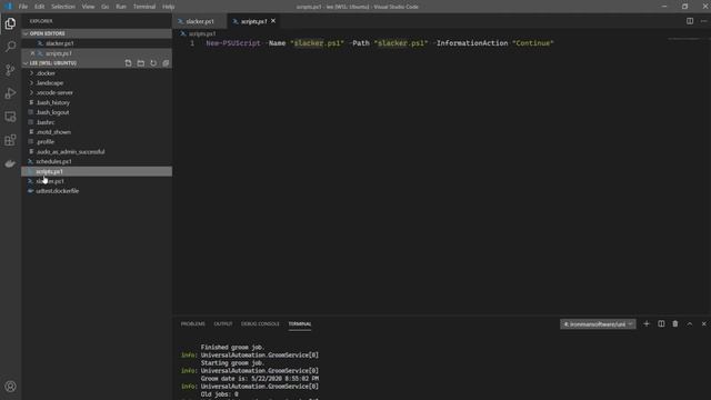 Building a preconfigured Docker image of Universal Automation смотреть онлайн