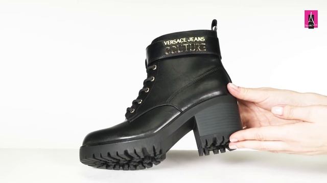 Видеообзор I Женские ботинки VERSACE JEANS COUTURE FONDO MIA DIS. S90 2704605 смотреть онлайн