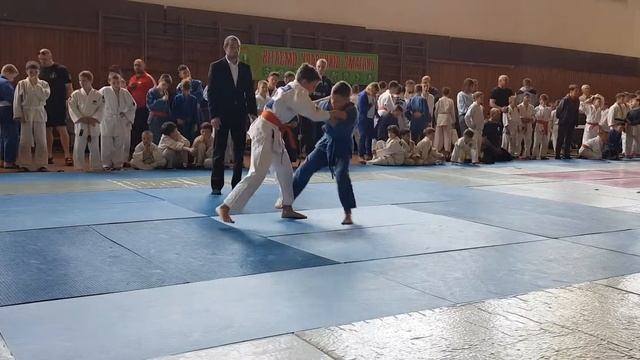 Погребняков Остап. 1-я схватка. Дзюдо "КУБОК ПОБЕДЫ" Ромны, Сумская обл. смотреть онлайн