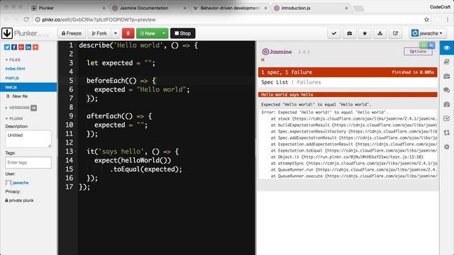 EP 13.2 - Angular / Unit Testing / Jasmine & Karma смотреть онлайн