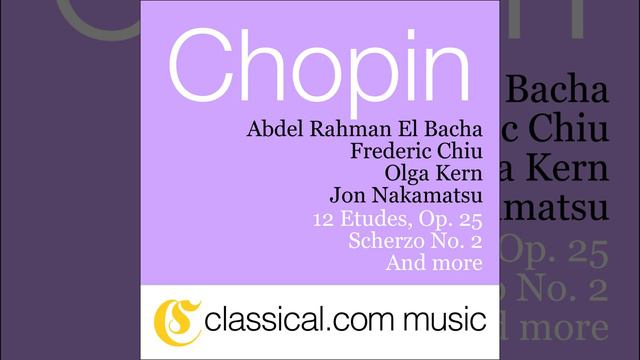 12 Etudes, Op. 25 - No. 4 in A minor: Agitato смотреть онлайн