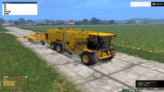 Farming Simulator 2015 ROPA EURO TIGER V8 3 XL harvesting sugar Beet смотреть онлайн