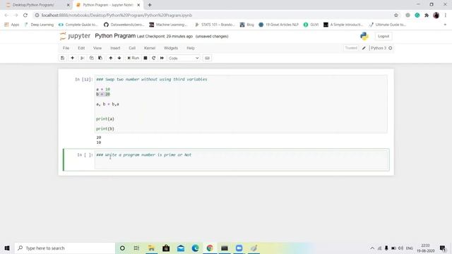 Python program to find a number is Prime or Not || Python смотреть онлайн