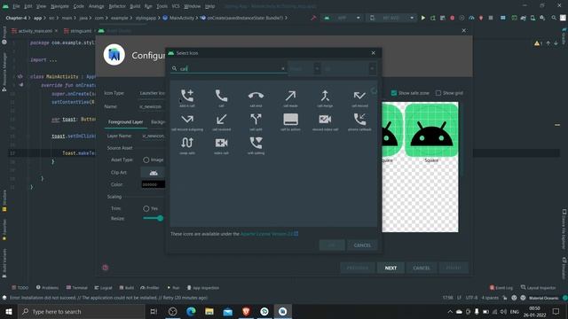 4.3: Setting app's icon in android kotlin #19 смотреть онлайн