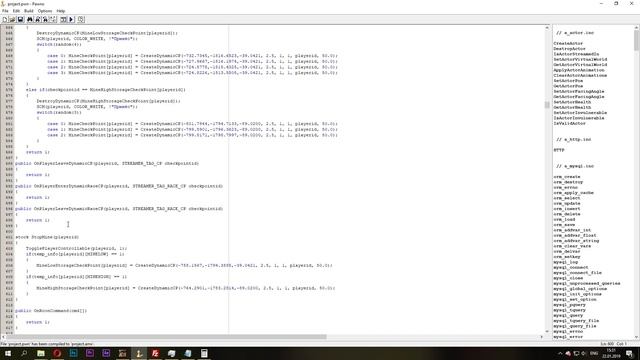 Мод с нуля SAMP #31 | Шахта: чекпоинты работы [PAWN/PAWNO] смотреть онлайн