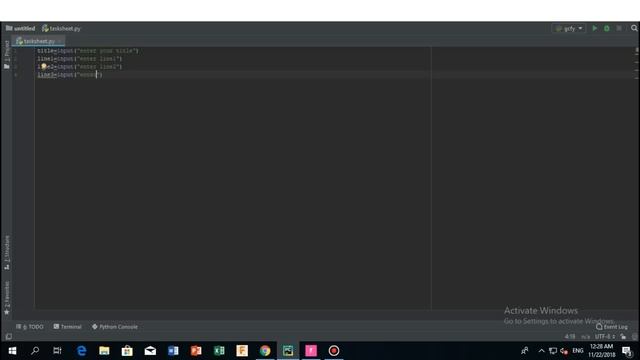 الدرس السابع : task sheet 1 in python смотреть онлайн