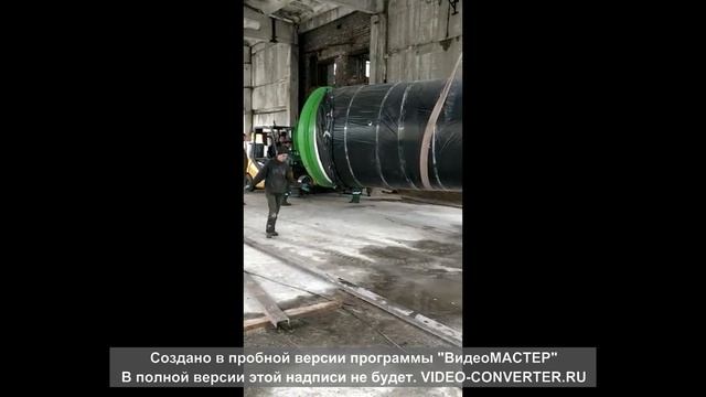 Установка барабана АВМ-1.5 на раму смотреть онлайн