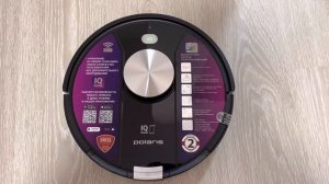 Включение робота-пылесоса Polaris PVCR 4000