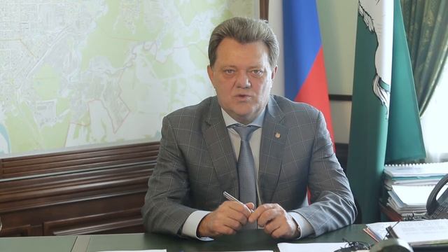 Поздравление с Днем города от мэра Томска Ивана Кляйна смотреть онлайн