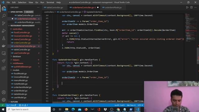 GOLANG PROJECT - Restaurant Management Backend, PART - 12 ⛱️ смотреть онлайн