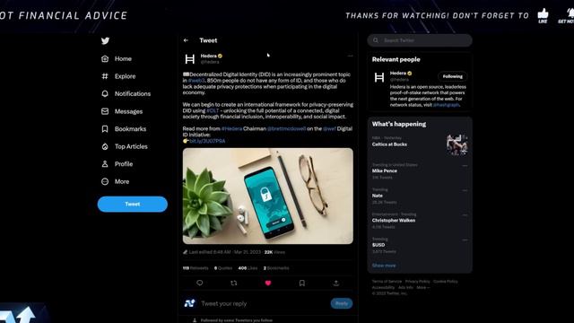 Hedera HBAR | БОЛЕЕ 850 МИЛЛИОНОВ ЧЕЛОВЕК | Почему HBAR - это УРОВЕНЬ ДОВЕРИЯ для WEB 3 @NCash