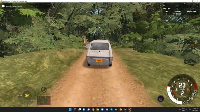 BeamNG.drive (Time Trials) (Fiat 126p) смотреть онлайн