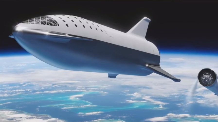 Илон Маск показал прототип звездолета – полет на Марс все ближе !! смотреть онлайн
