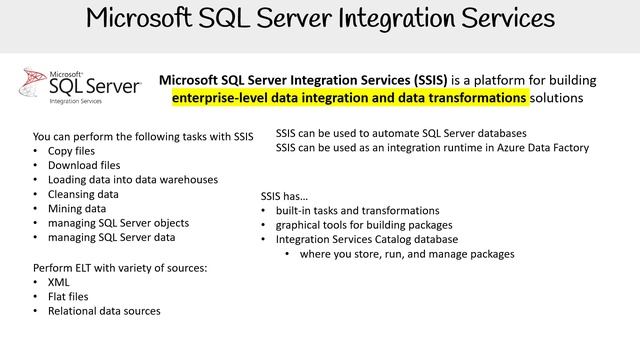 DP 900 — SQL Server Integration Services смотреть онлайн