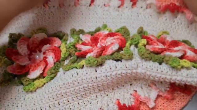 Passo A Passo Tapete Bico Duplo Em Crochê Pt 2 - Final #crocheting #croche  #artesanato #passoapass