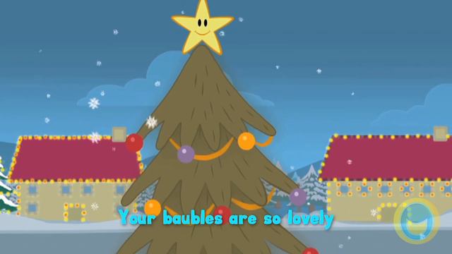 O Christmas Tree | Kids Christmas Sing-along with Lyrics! смотреть онлайн