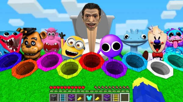 ЗОМБАК НАШЁЛ КРУГЛЫЕ ЯМЫ В МАЙНКРАФТ