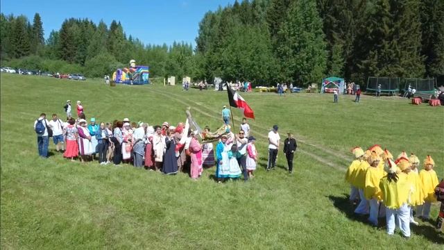 Гырон Быдтон - начало праздника у Якшинского пруда смотреть онлайн