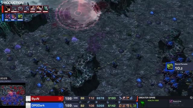 StarCraft 2: SICK GAME - Has Dark SOLVED ZvT Late Game? (ByuN vs Dark) смотреть онлайн