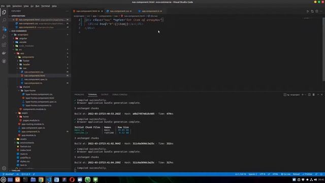 Projeto eco-commerce Parte #01 transformando designer do figma em frontend com Angular смотреть онлайн