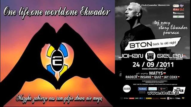 Johan Gielen / Back To Old Night @ Ekwador Club PL [24 09 2011] cały set - seciki.pl смотреть онлайн