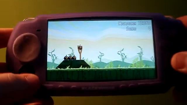 обзор игры на psp angry birds смотреть онлайн