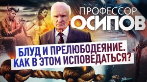 ПРОФЕССОР ОСИПОВ: БЛУД И ПРЕЛЮБОДЕЯНИЕ. КАК В ЭТОМ ИСПОВЕДАТЬСЯ?