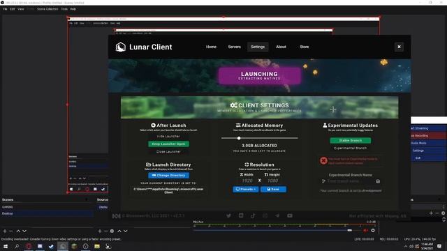 Lunar Client Not Launching? - Starting JVM (Fixed) смотреть онлайн