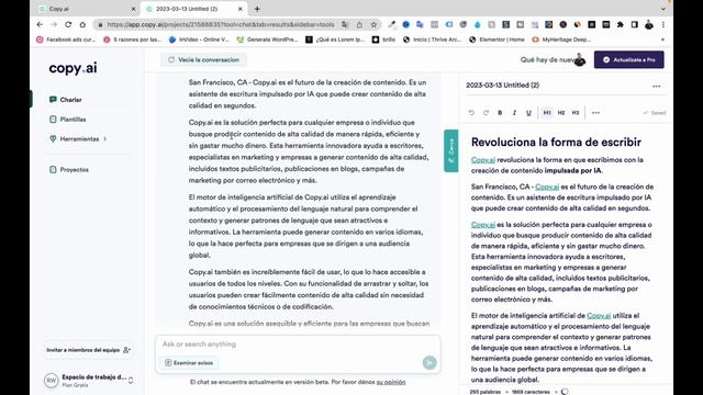 ?Revisión de Copy.ai | ¿El mejor escritor de contenido de IA para 2023? смотреть онлайн