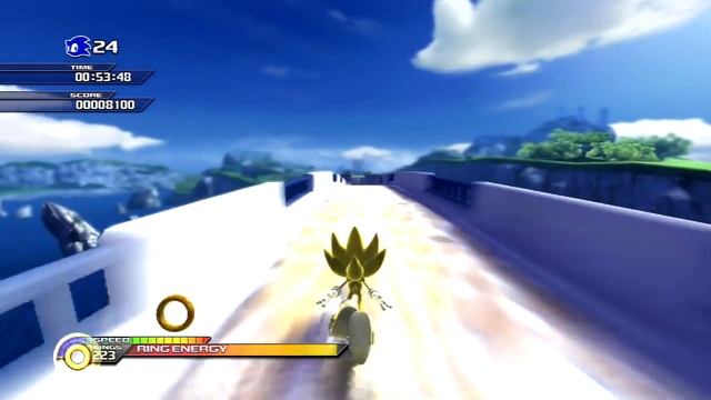 Sonic Unleashed - Super Sonic In Windmill Isle Mod | Day Stages смотреть онлайн