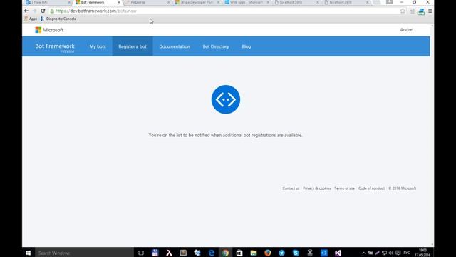 Создание ботов в Microsoft Bot Framework смотреть онлайн