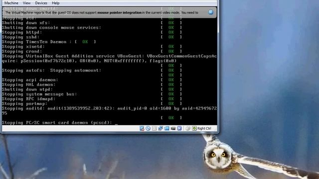 Shutting down the Oracle VM (silent) смотреть онлайн