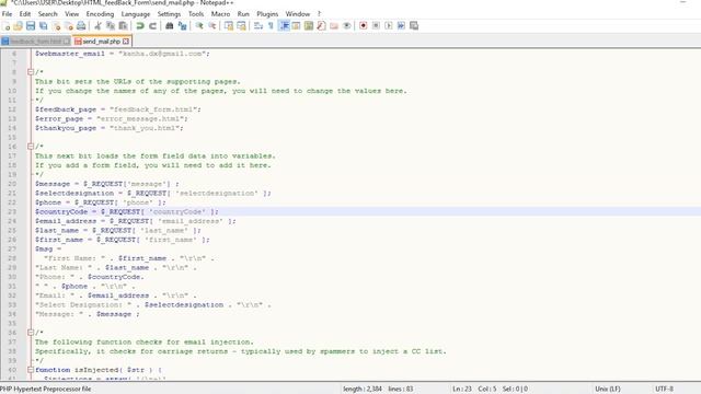 Create a Responsive Feedback Form HTML, CSS and HTML5 Validation смотреть онлайн
